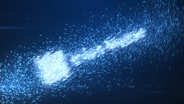Particle Storm Logo