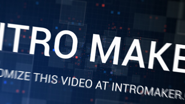 Digital Squares Text